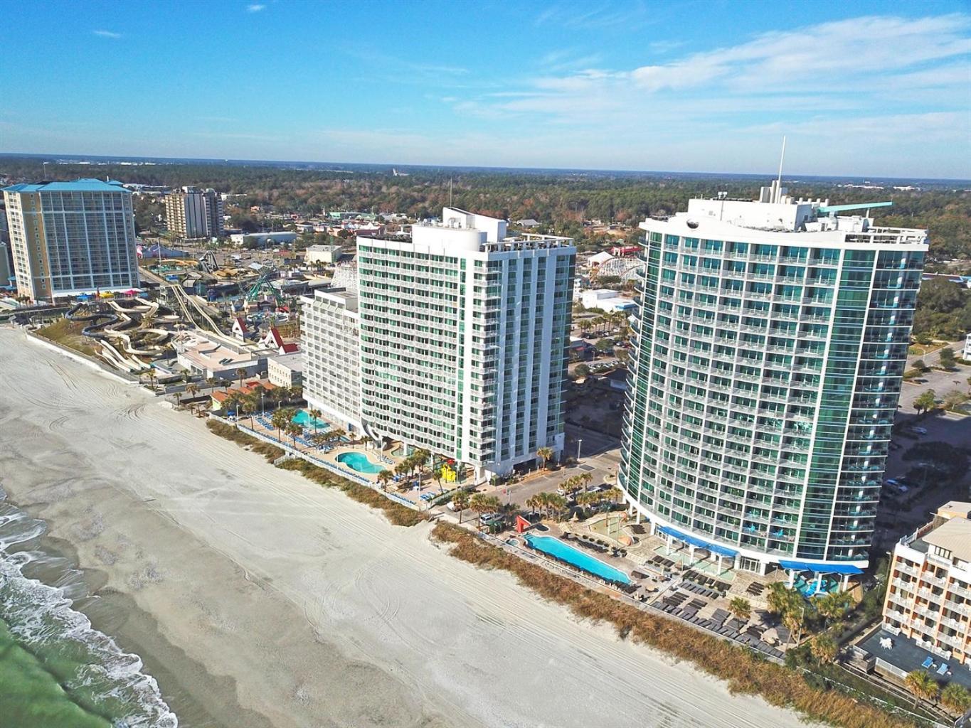 Stunning Ocean Front Views Steps To Boardwalkpier Leilighet Myrtle Beach Eksteriør bilde