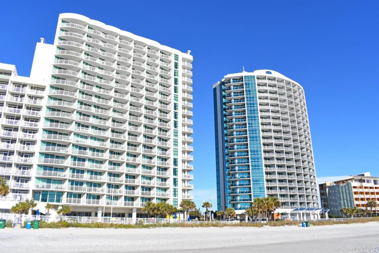 Stunning Ocean Front Views Steps To Boardwalkpier Leilighet Myrtle Beach Eksteriør bilde