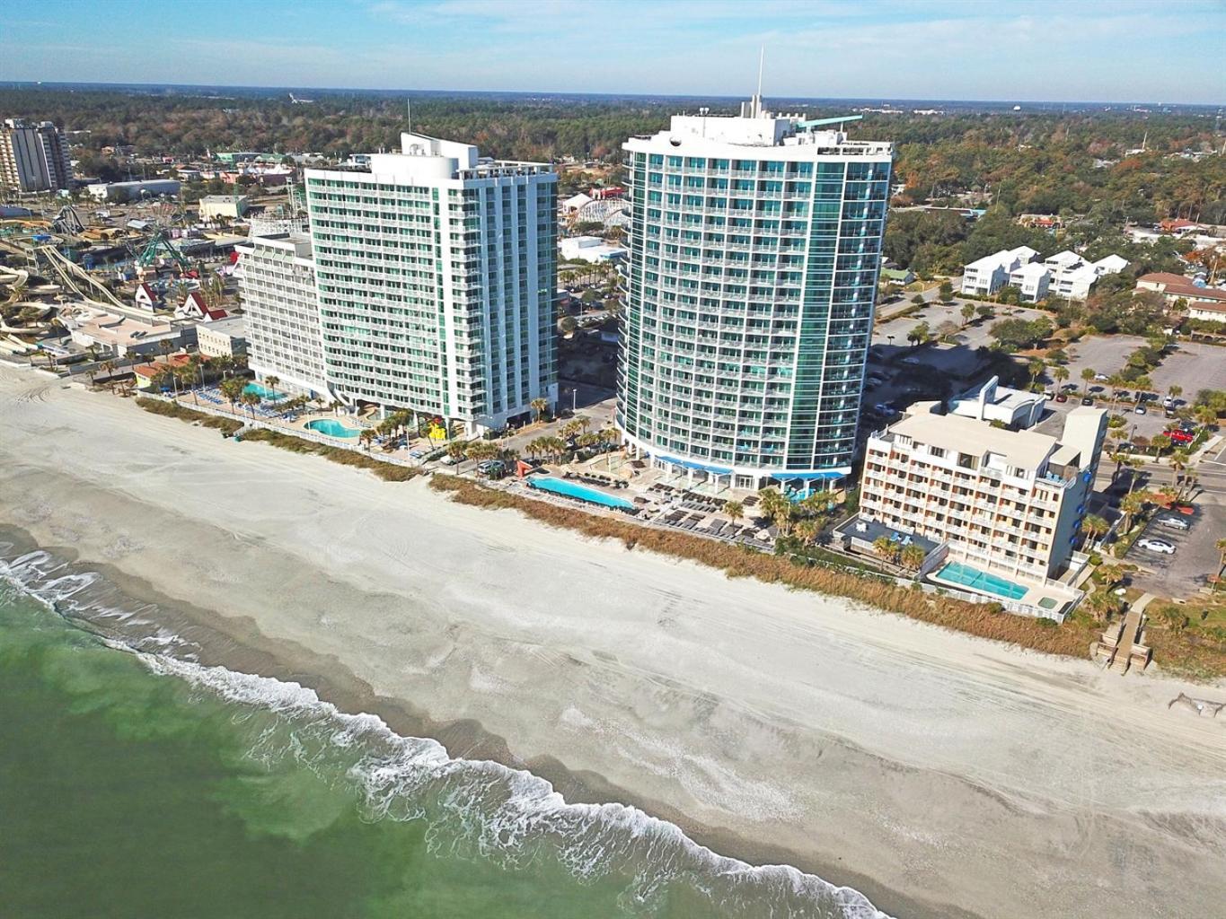 Stunning Ocean Front Views Steps To Boardwalkpier Leilighet Myrtle Beach Eksteriør bilde