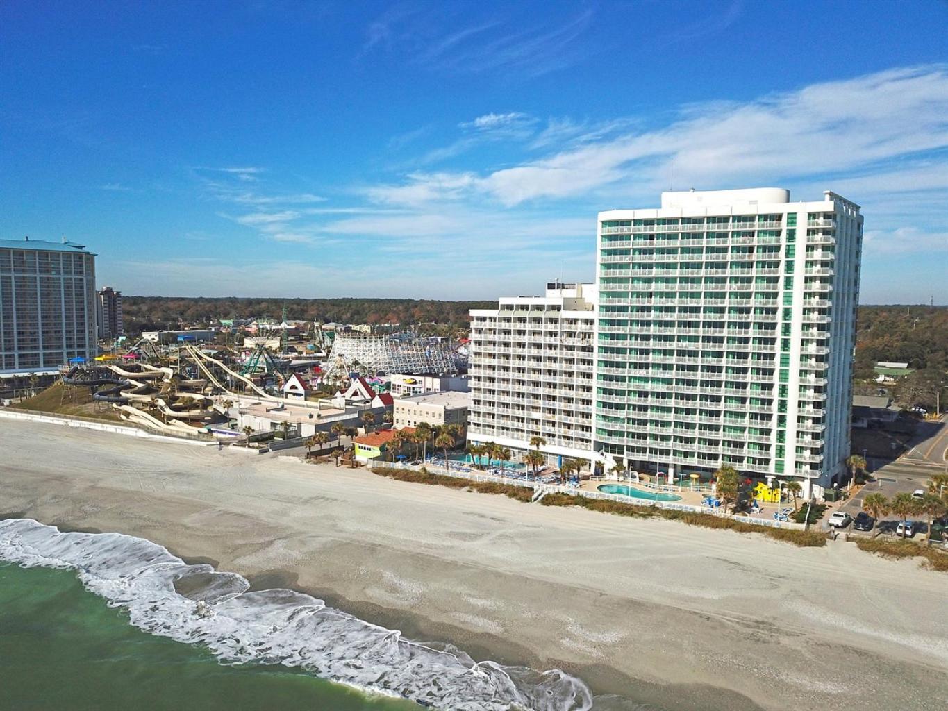 Stunning Ocean Front Views Steps To Boardwalkpier Leilighet Myrtle Beach Eksteriør bilde