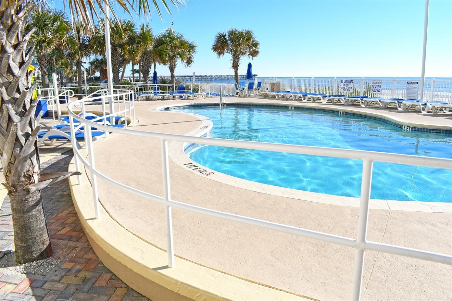 Stunning Ocean Front Views Steps To Boardwalkpier Leilighet Myrtle Beach Eksteriør bilde